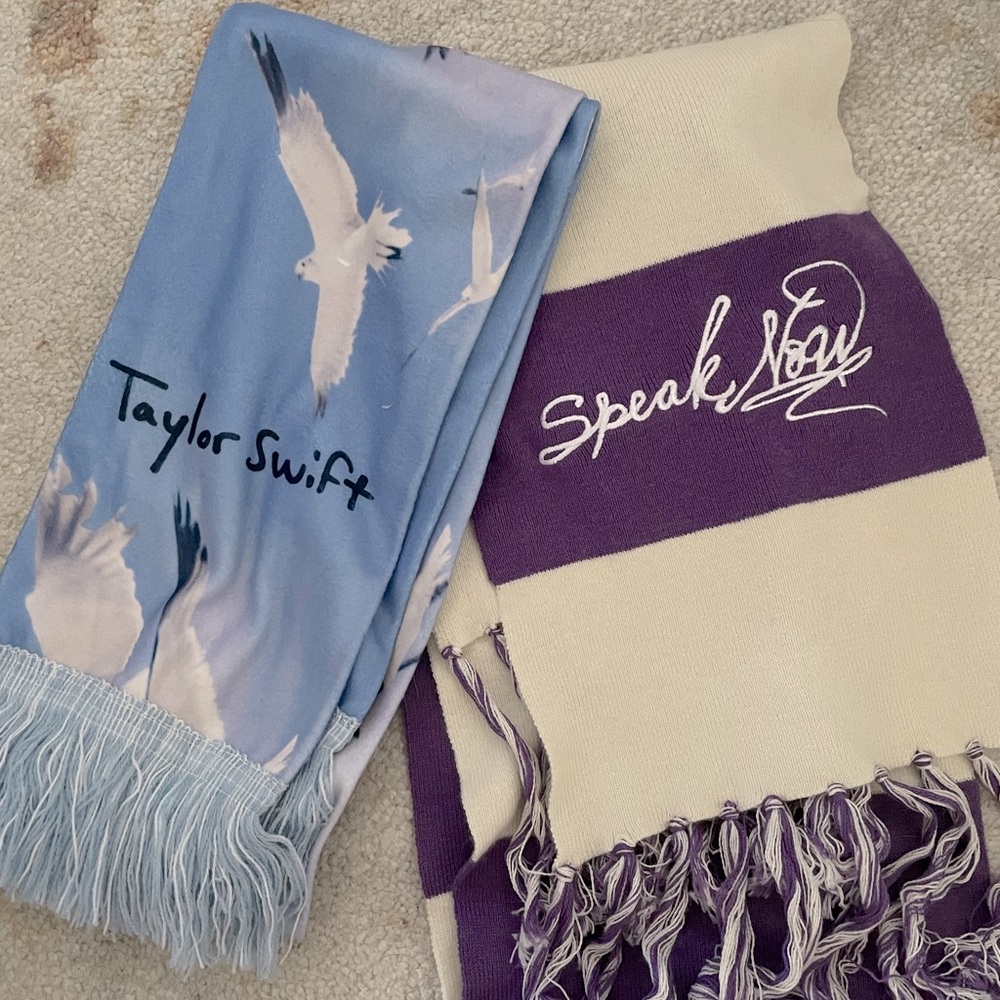 Set of 2: Taylor Swift album scarves